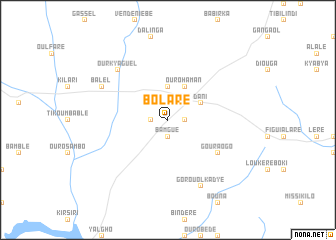 map of Bolaré