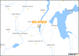 map of Bolarque