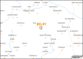 map of Bolay