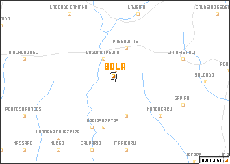 map of Bola