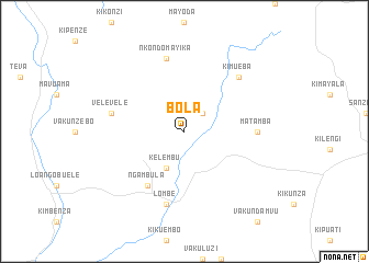 map of Bola