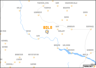 map of Bola