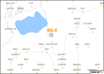 map of Bola