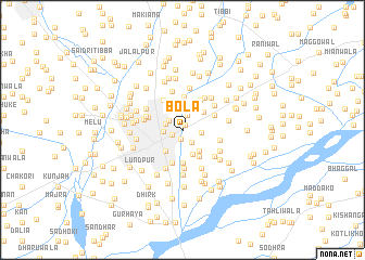 map of Bola