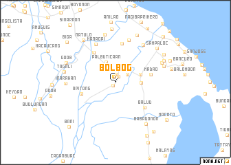 map of Bolbog