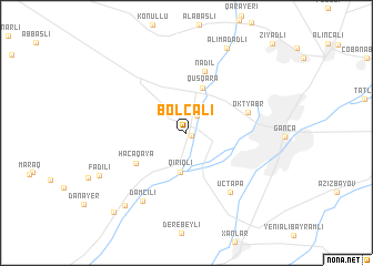 map of Bolçalı