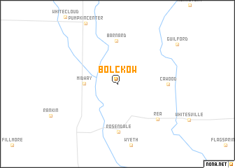 map of Bolckow