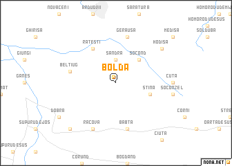 map of Bolda