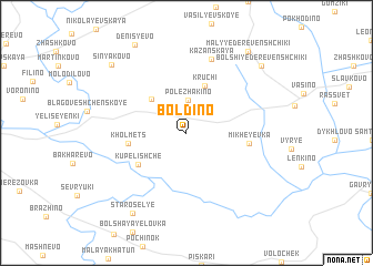 map of Boldino