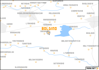 map of Boldino