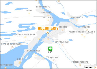 map of Boldinskiy