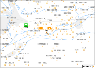 map of Boldirgon