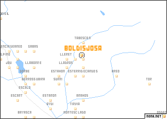 map of Boldis-Josa