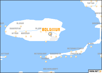 map of Boldixum