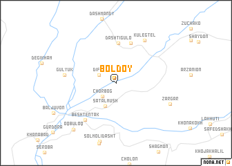 map of Boldoy