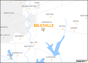 map of Boldtville