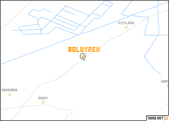 map of Boldyrev