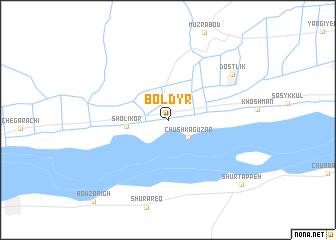 map of Boldyr