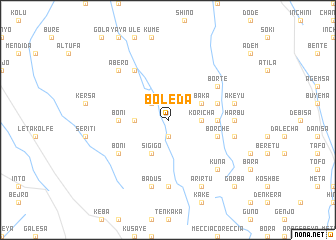 map of Boleda