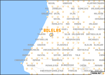 map of Bolelas