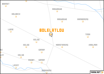 map of Bolelatlou