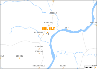 map of Bolela