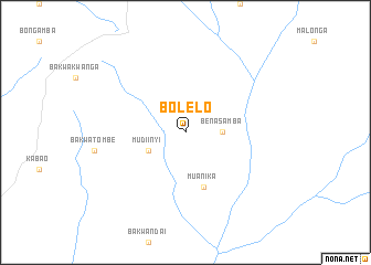 map of Bolelo