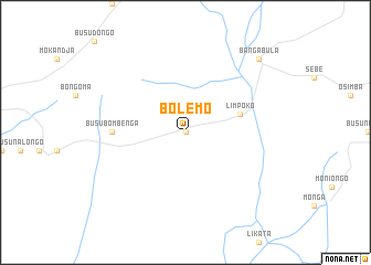 map of Bolemo