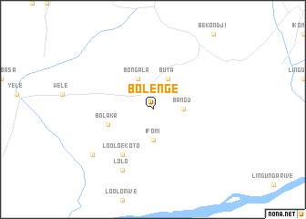 map of Bolenge