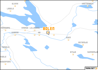 map of Bölen