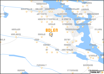 map of Bölen