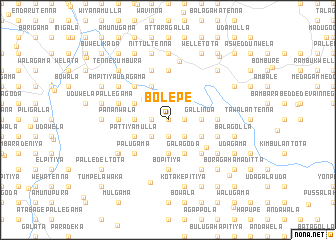 map of Bolepe