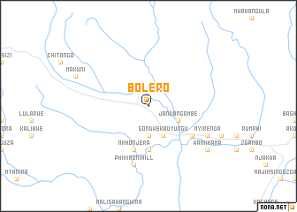 map of Bolero