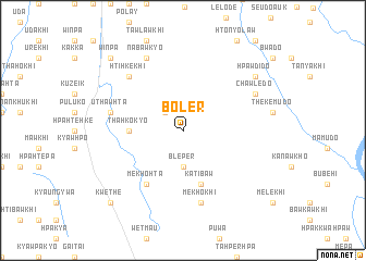 map of Boler