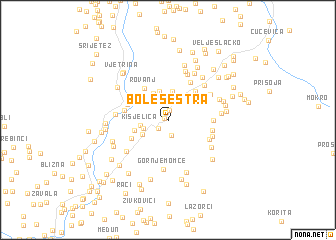 map of Bolesestra