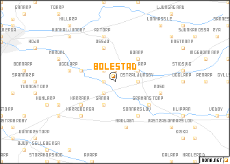 map of Bolestad