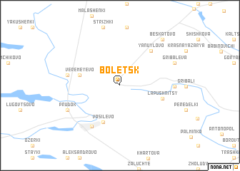 map of Boletsk