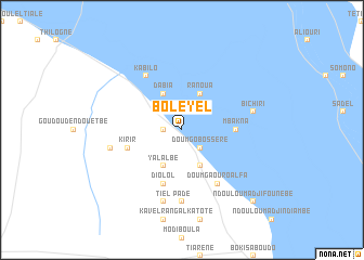 map of Boleyel