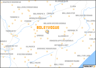 map of Boleyvogue