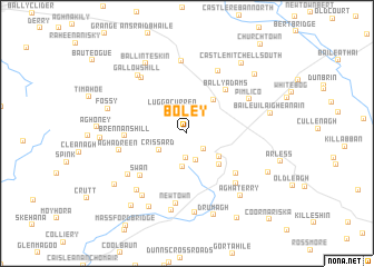 map of Boley