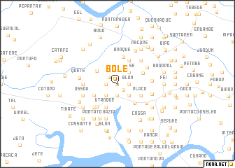 map of Bole