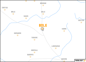 map of Bole