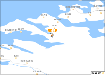 map of Bøle