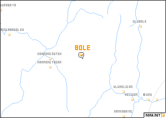 map of Bole