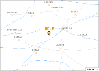 map of Bole