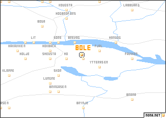 map of Böle