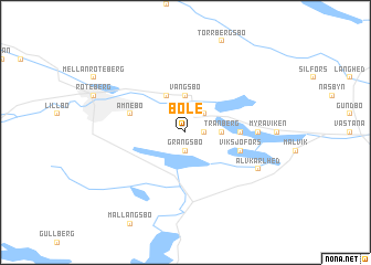 map of Böle