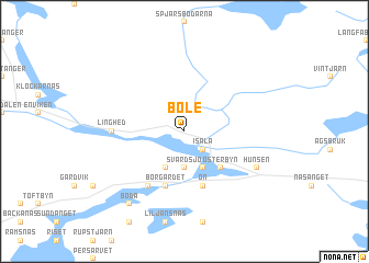 map of Böle