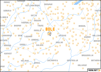 map of Bole