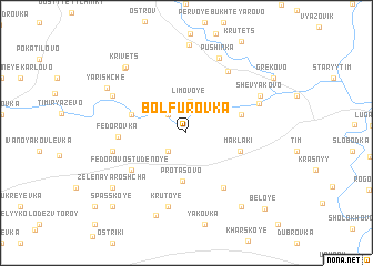 map of Bol\